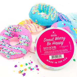 Feeling Smitten Donut Worry Bath Bomb