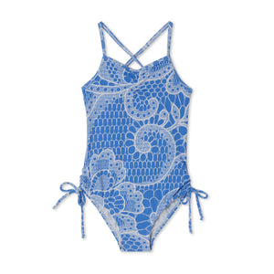 Stella Cove Blue Lace Swimsuit