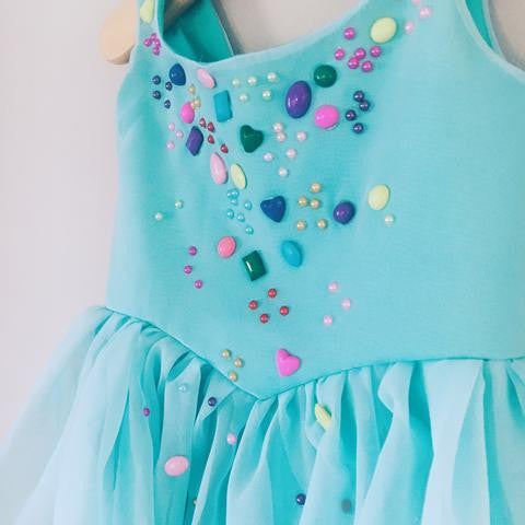 Liboosha Candy Dot Peggy Dress *RENTAL*