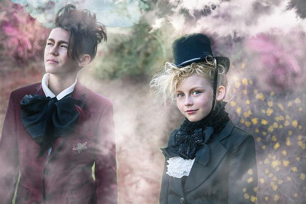 Modern Queen Kids Grande Kingdom Collar in Black