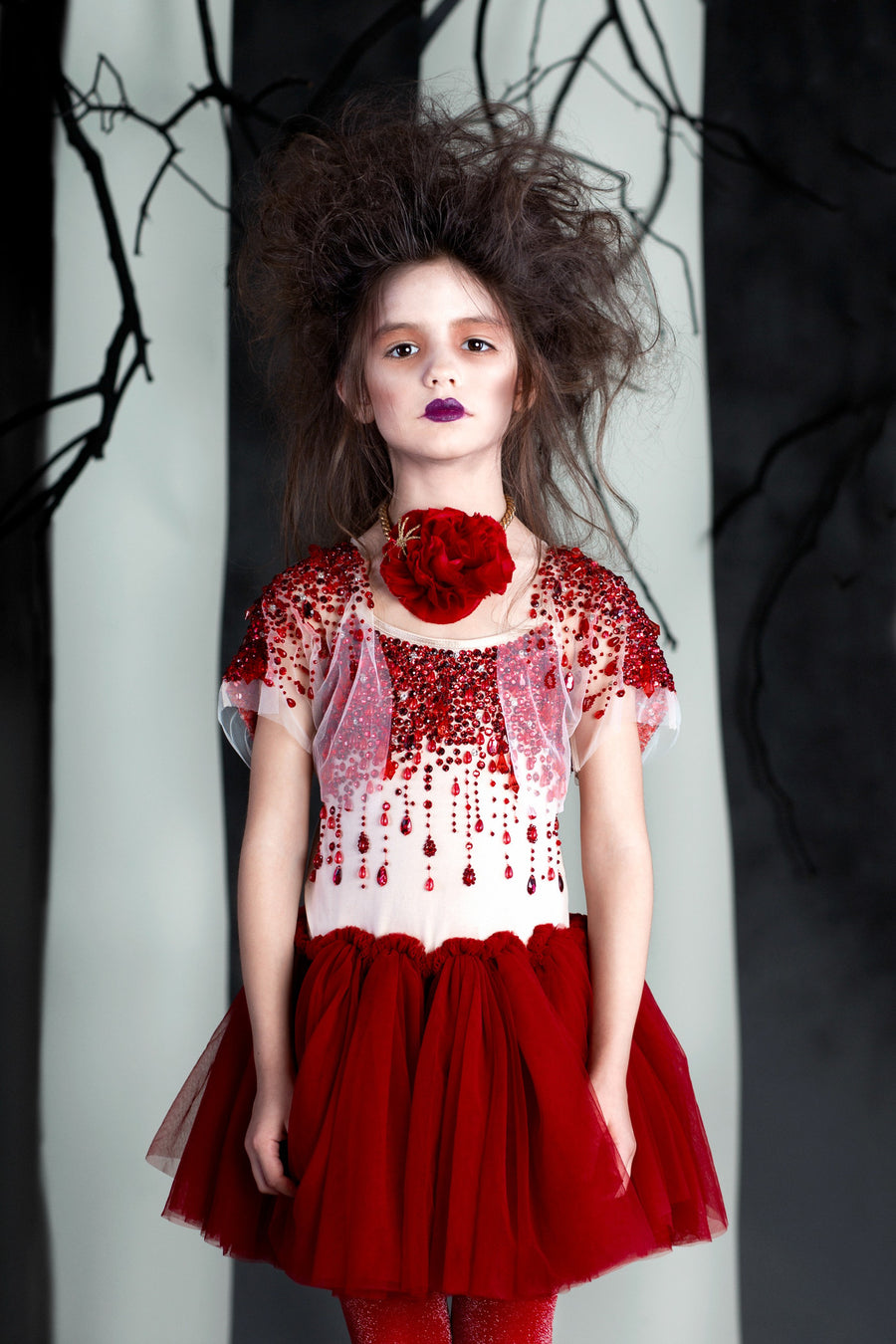 Tutu Du Monde Bleeding Hearts Tutu Dress *RENTAL*