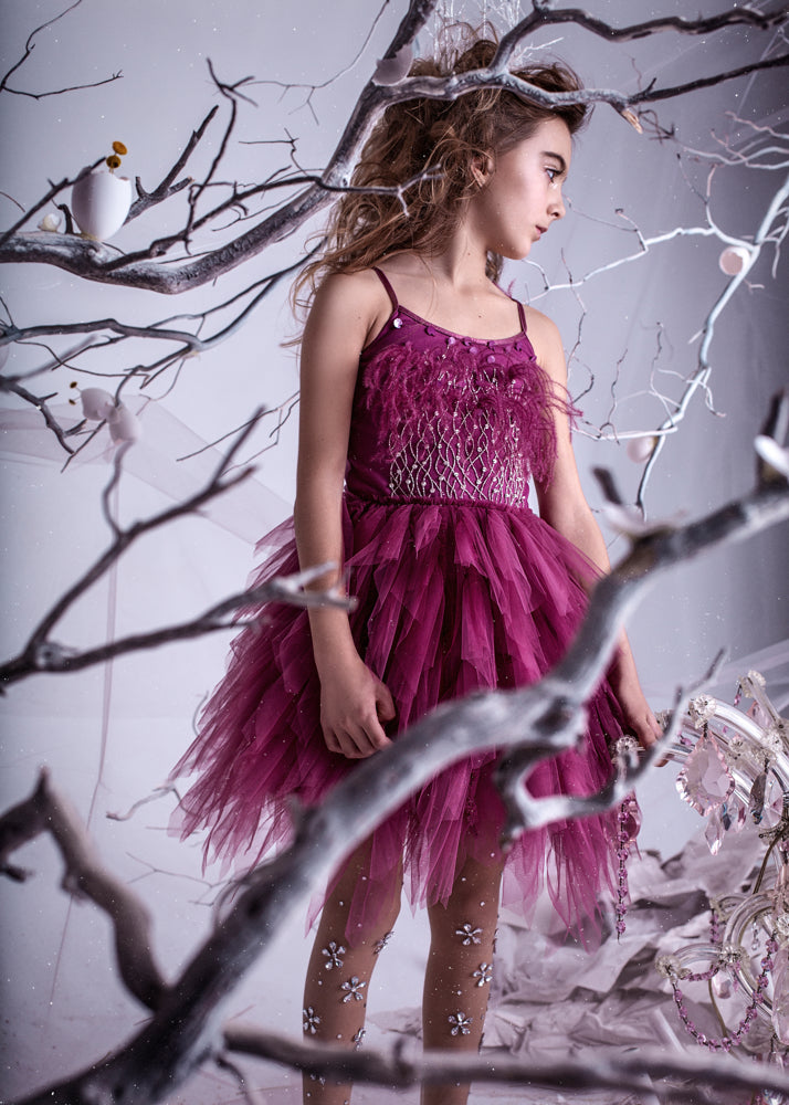 tutu du monde purple dress Yasmin Purple Tutu Dress