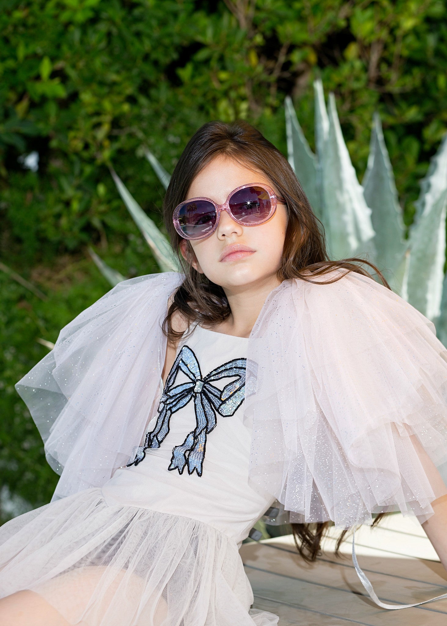 Tutu Du Monde Cosmic Dust Wrap Skirt in Blush