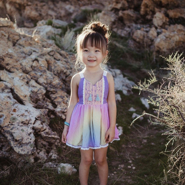 Moonface & Crew Unicorn Pastel Dress *RENTAL*