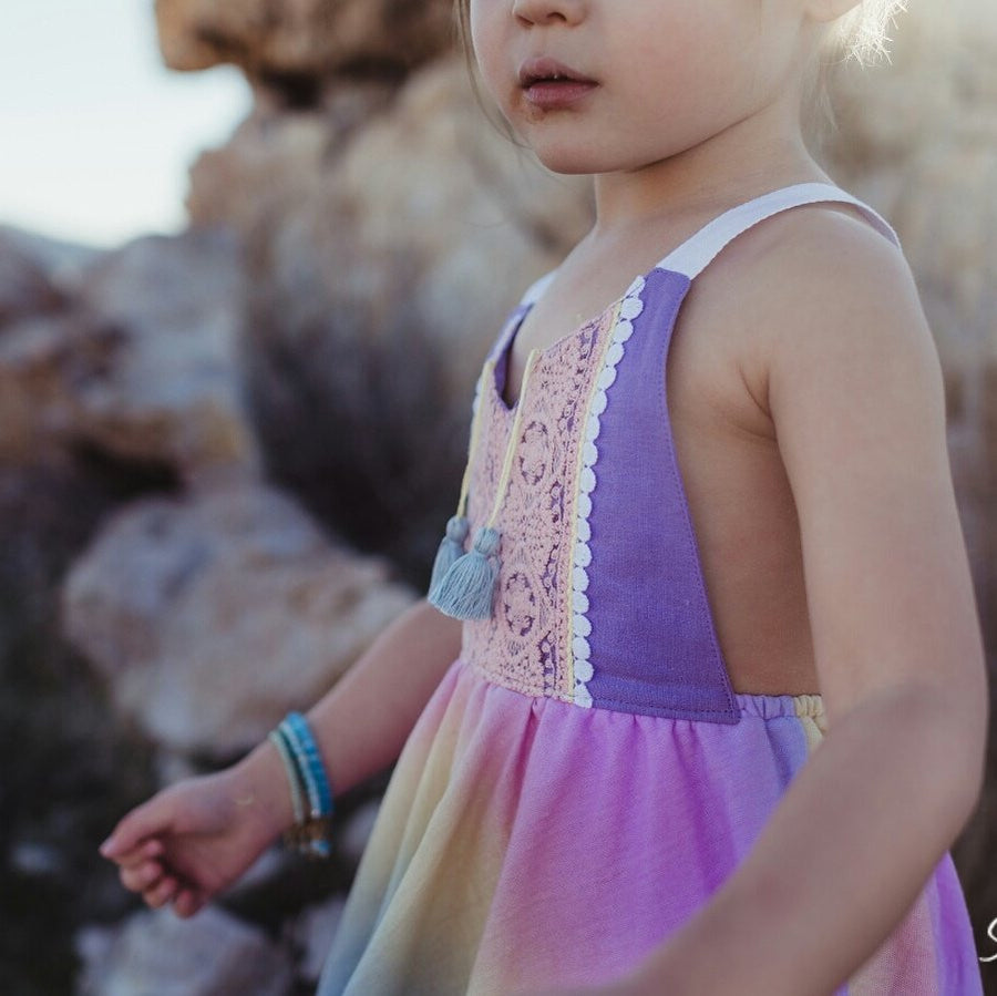 Moonface & Crew Unicorn Pastel Dress *RENTAL*
