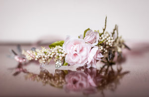 Light Pink Floral Crown *RENTAL*