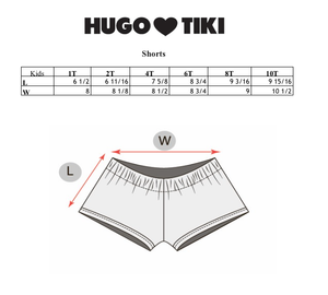 Hugo Loves Tiki Pink Stripe Shorts
