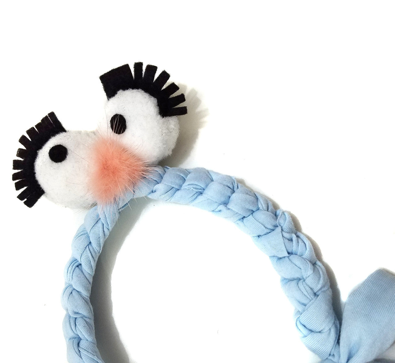 Amour Bows Silly Headband in Blue