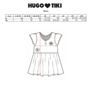 Hugo Loves Tiki Pink Stripe Dress